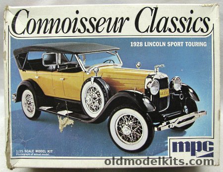MPC 1/25 1928 Lincoln Sport Touring, 1-3101 plastic model kit